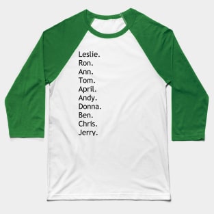 Parks and Rec Dept Baseball T-Shirt